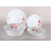 Наб.столовый 1/19 Коралл Аврора W-19C8-H220806  стекло