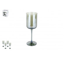 Набор бокалов 1/4 350мл  Green п/у Коралл хрусталь 6985  стекло