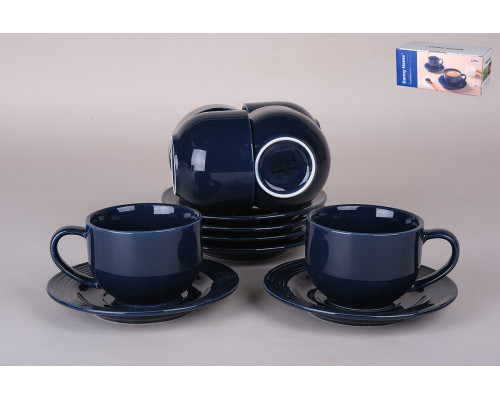 Набор чайный 6/12 220 мл Коралл  SYP42-08  фарфор