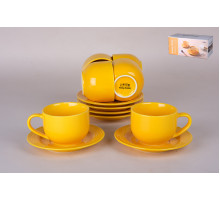 Набор чайный 6/12 220 мл Коралл  SYP43-08  фарфор