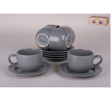 Набор чайный 6/12 220мл Коралл  C40-8  фарфор