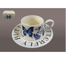 Пара чайная 270мл Коралл  8994  фарфор