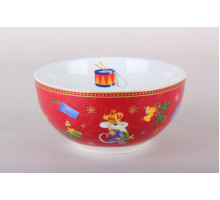 Салатник 14см/610мл Коралл Щелкунчик и мышиный король YQ25001  фарфор