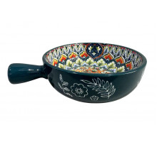 Салатник 15.5см/600мл Коралл Азулежу 9054  фарфор