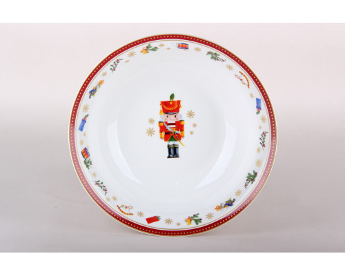 Салатник 23см/1370мл Коралл Щелкунчик и мышиный король YQ25001  фарфор