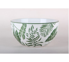 Салатник 650мл /14см Коралл Tropico ZX2460-55B  фарфор