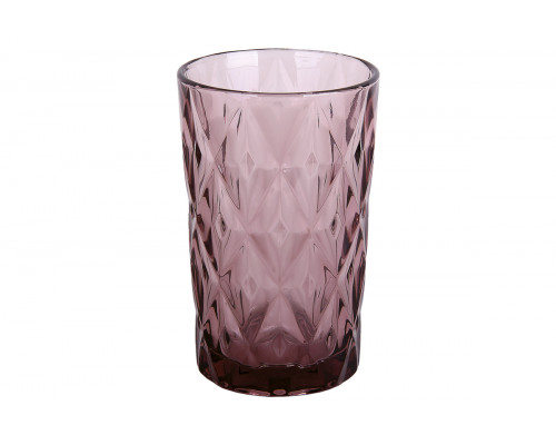 Стакан 350  мл. Коралл Тебриз фиолетовый GB2604D0912LJ  стекло
