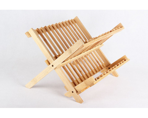 Сушилка д/посуды бамбук 34х27см Коралл  3507  без