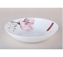 Тарелка глубокая 20см/700мл Коралл Amore LPKSP80-H230903  стекло