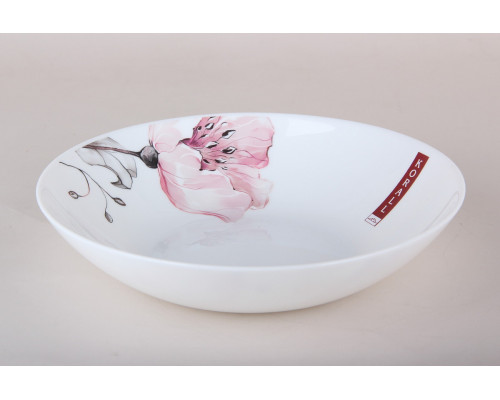 Тарелка глубокая 20см/700мл Коралл Amore LPKSP80-H230903  стекло