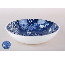 Тарелка глубокая 20см Коралл Deep forest SF06-3  фарфор