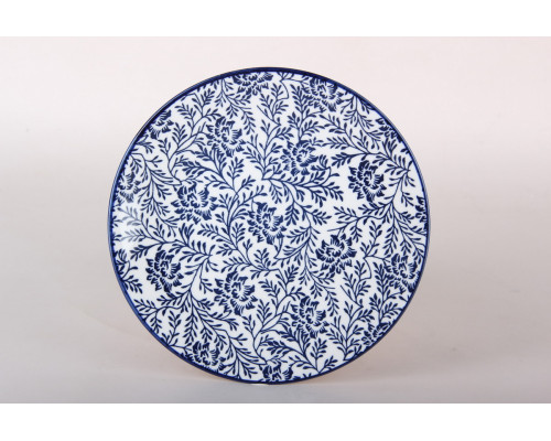 Тарелка десертная 19см Коралл Navy bloom 75P 2055#  фарфор