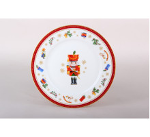 Тарелка десертная 19см Коралл Щелкунчик и мышиный король YQ25001  фарфор
