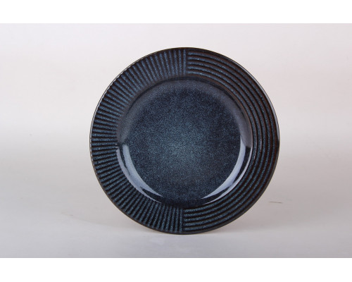 Тарелка десертная 20.5см Коралл Stripe HH24827-2  керамика