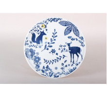 Тарелка десертная 20.5см Коралл Deep forest SF06-2  фарфор