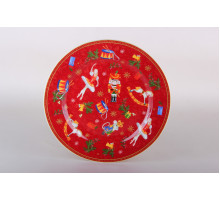 Тарелка обеденная 24см Коралл Щелкунчик и мышиный король YQ25001  фарфор