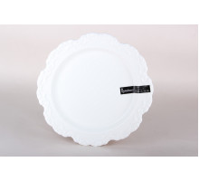 Тарелка обеденная 25.5см Romantic Коралл Romantic 8850  фарфор