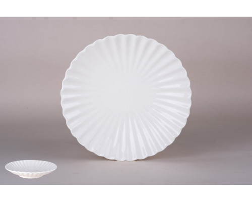 Тарелка обеденная 25.5см Коралл  9018  фарфор