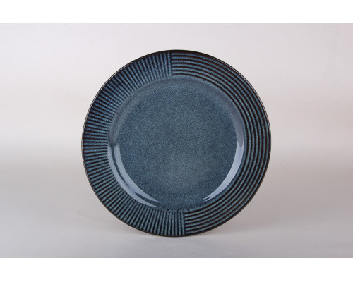 Тарелка обеденная 26.5см Коралл Stripe HH24827-1  керамика