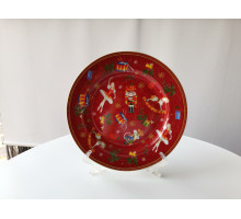 Тарелка обеденная 26.5см Коралл Щелкунчик и мышиный король YQ25001  фарфор