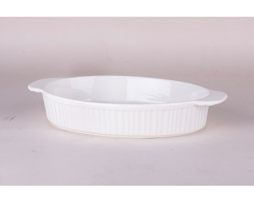 Форма д/запекания 30.5х19.5х5см Коралл  ZD13331  фарфор