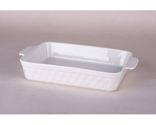 Форма д/запекания 31х19.5х5.5см Коралл  ZD15273-M  фарфор