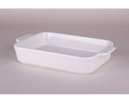 Форма д/запекания 31х19х5.5см Коралл  ZD13328  фарфор